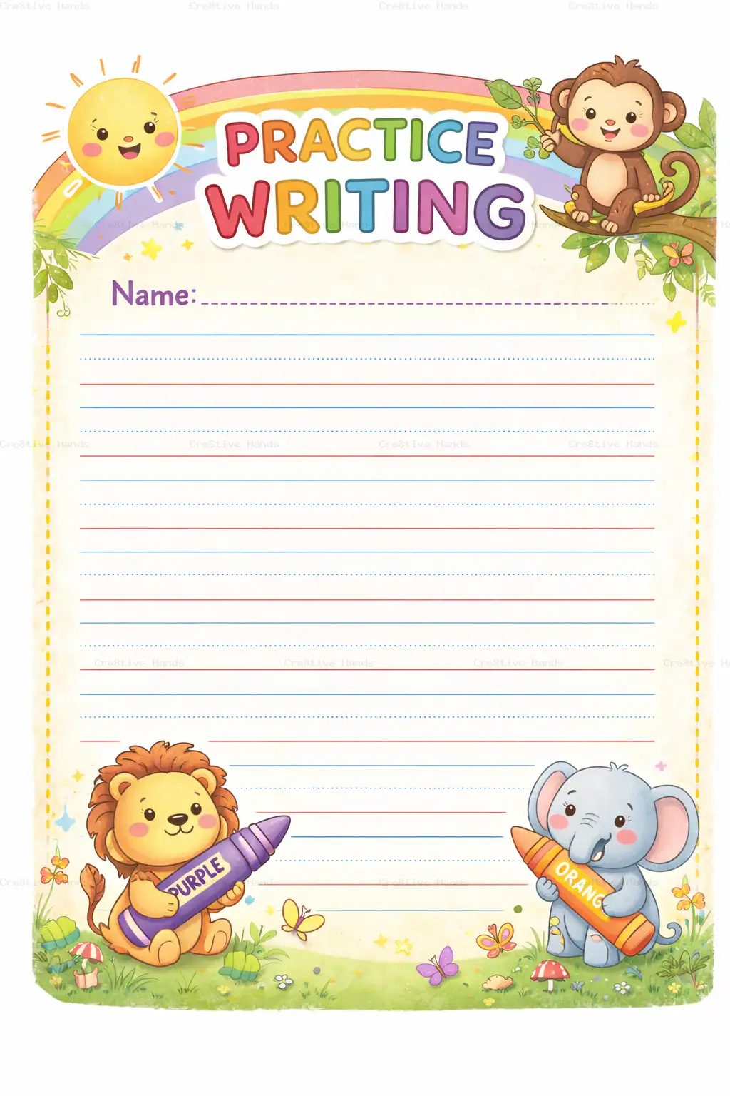 Lion and Elephant — Preview